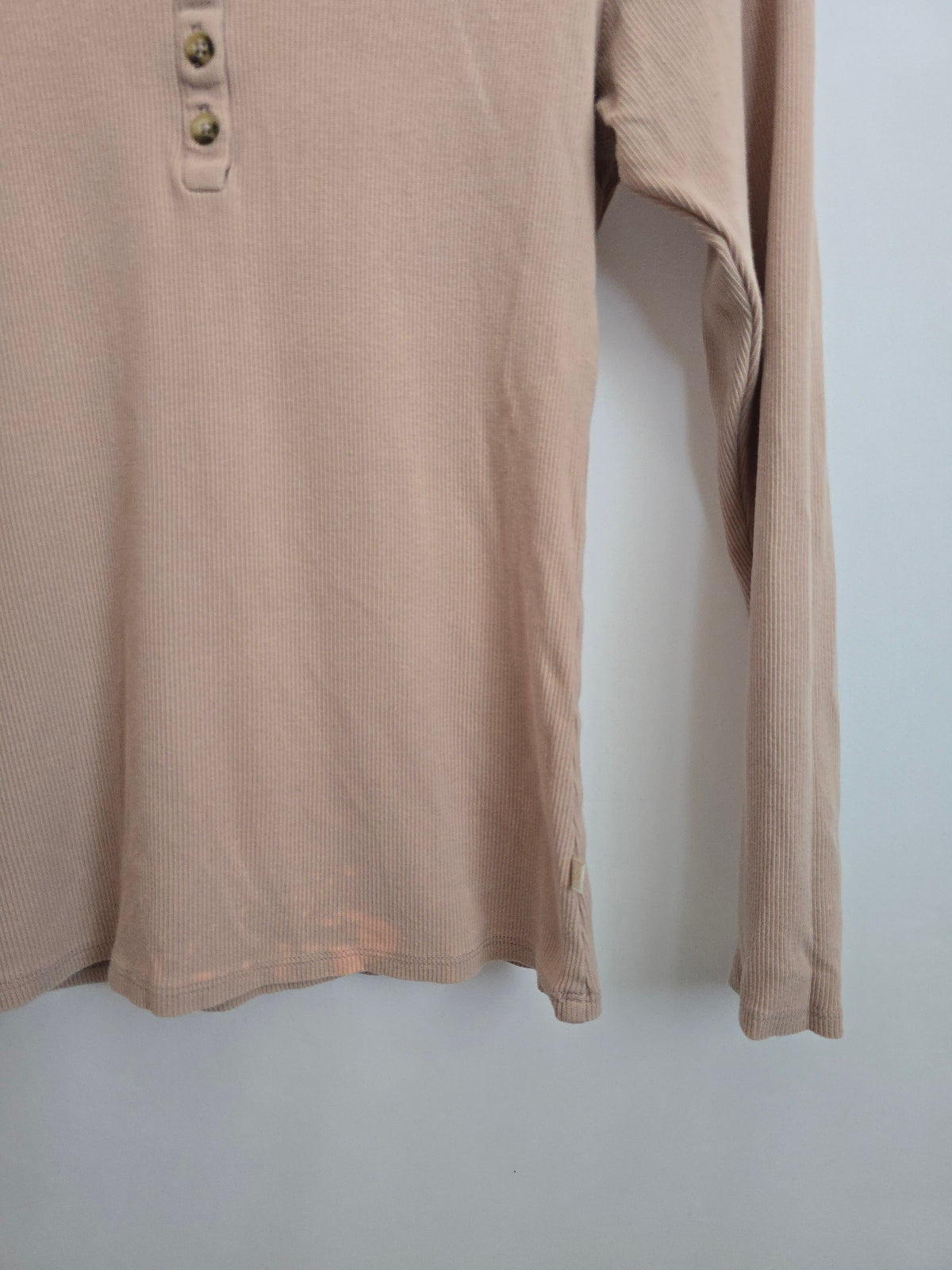PLAY Jax & Lennon Blush Henley Shirt • Medium
