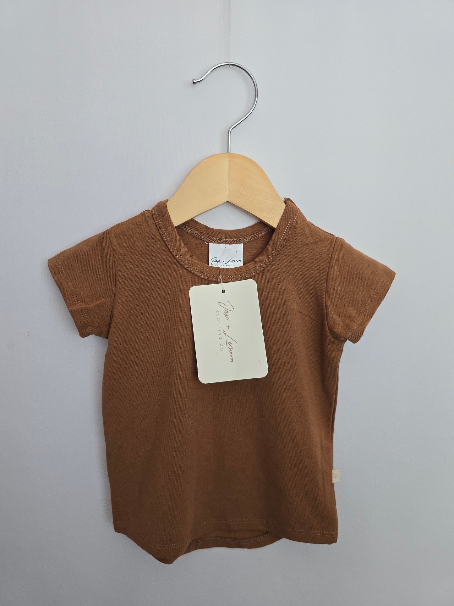 NEW Jax & Lennon Sienna Basic Tee • 0-6 months