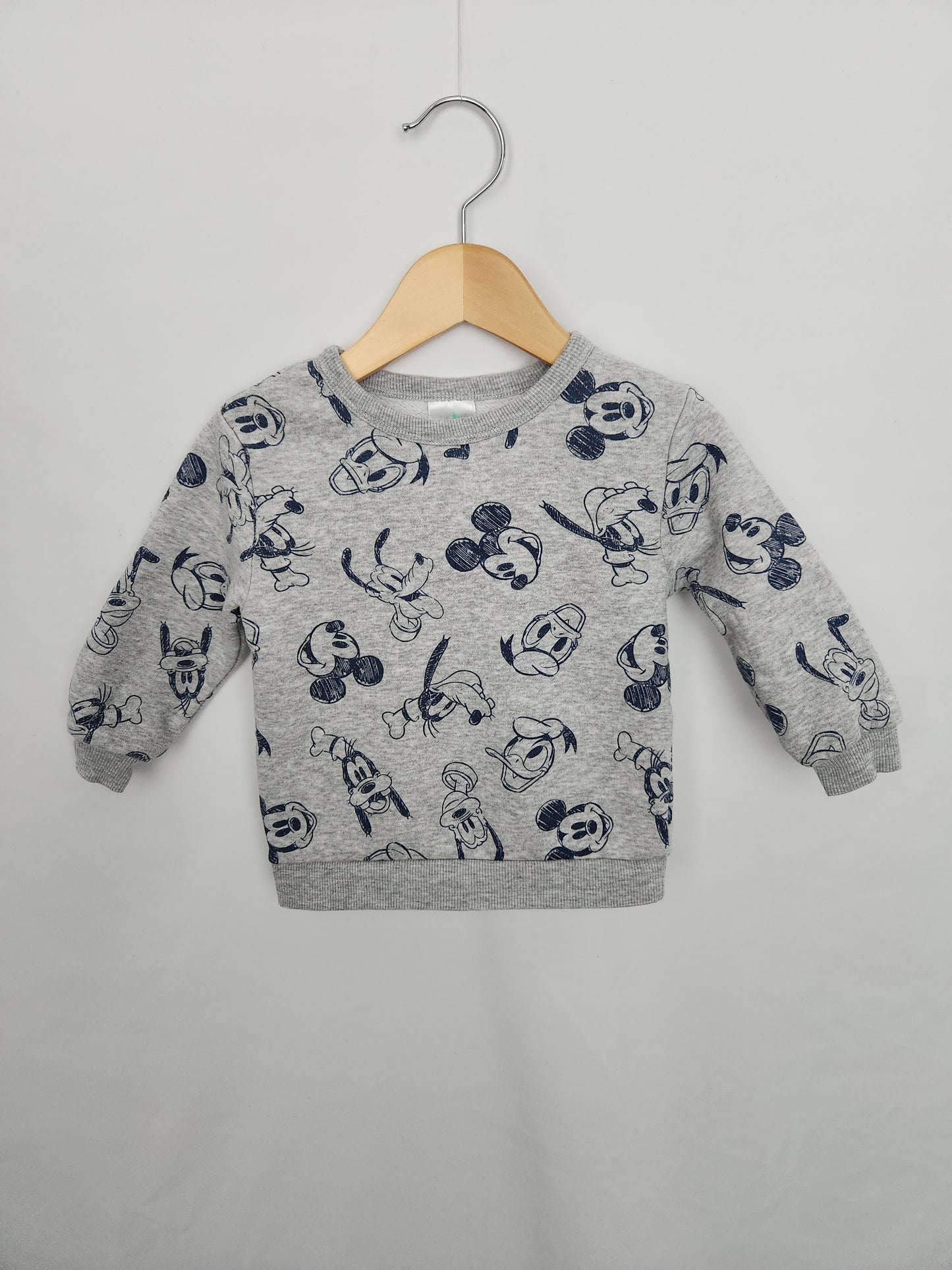 Disney Baby Mickey & Friends Crewneck • 18 months