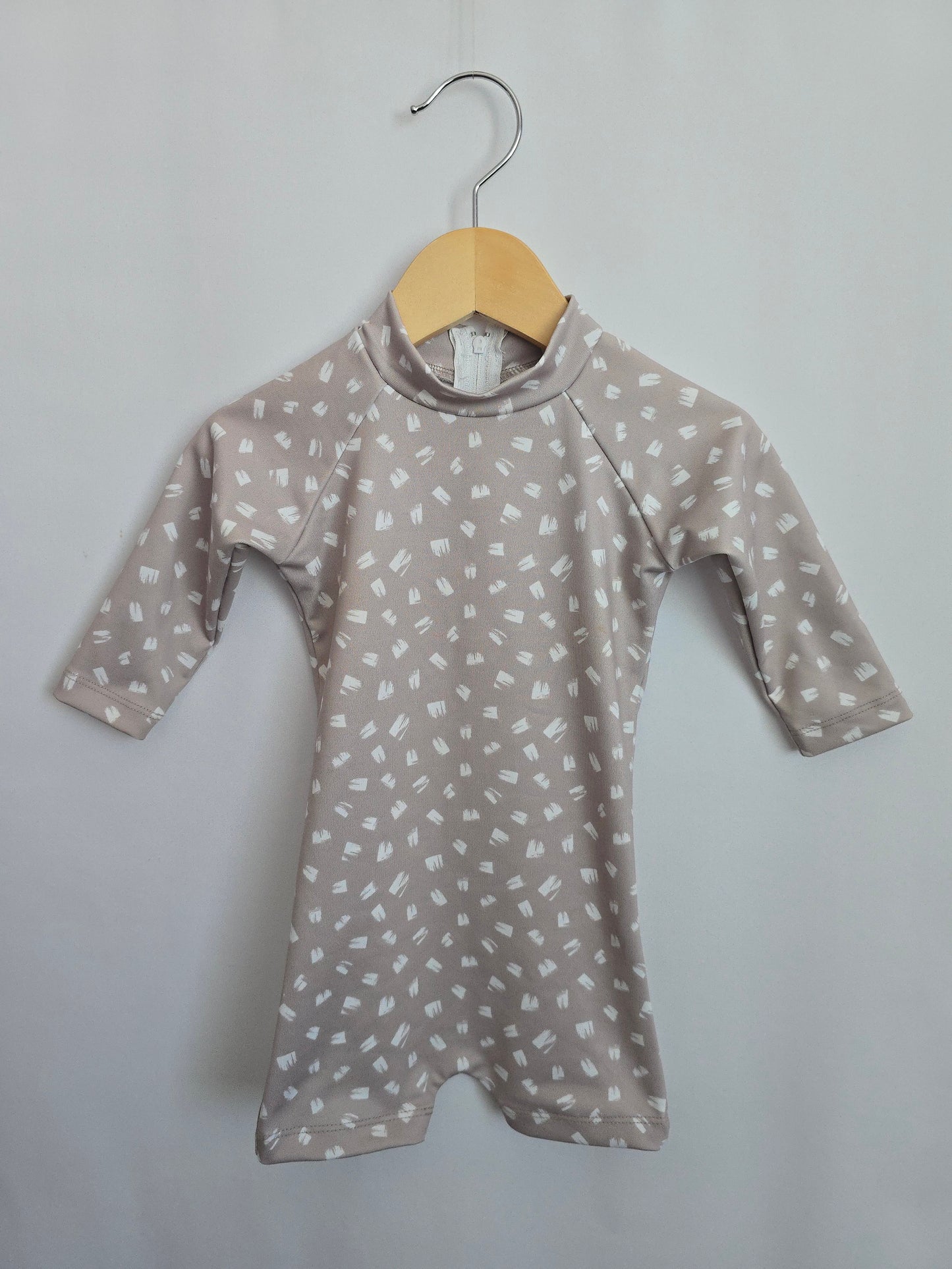 Imagine Perry Tan Speck Sunsuit • 1 year
