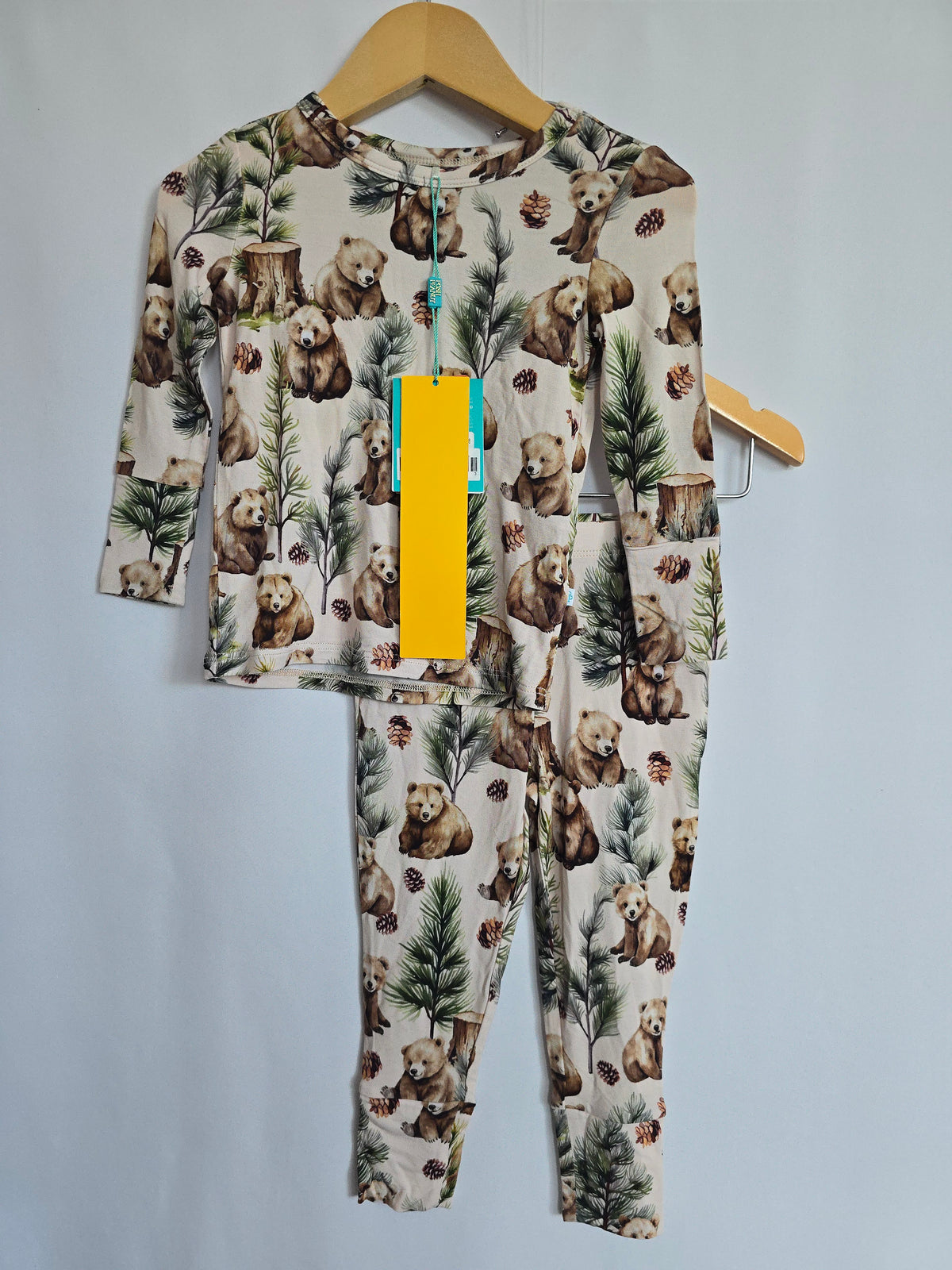 NEW Posh Peanut Bears Pajama Set • 12-18 months