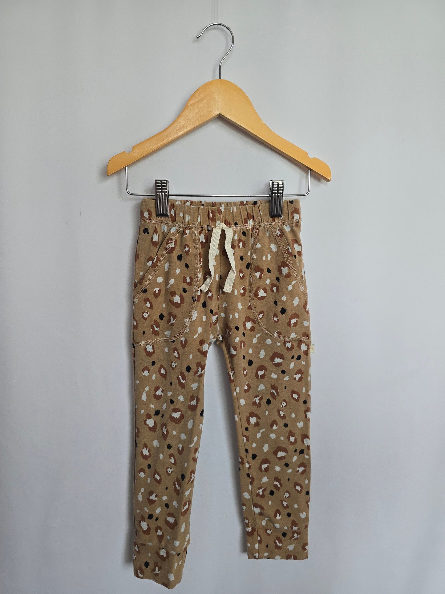 Jax & Lennon Leopard Lounge Pants • 3-4 years