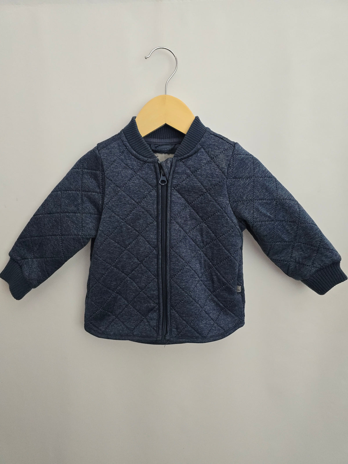 Wheat Thermo Navy Jacket • 12 months