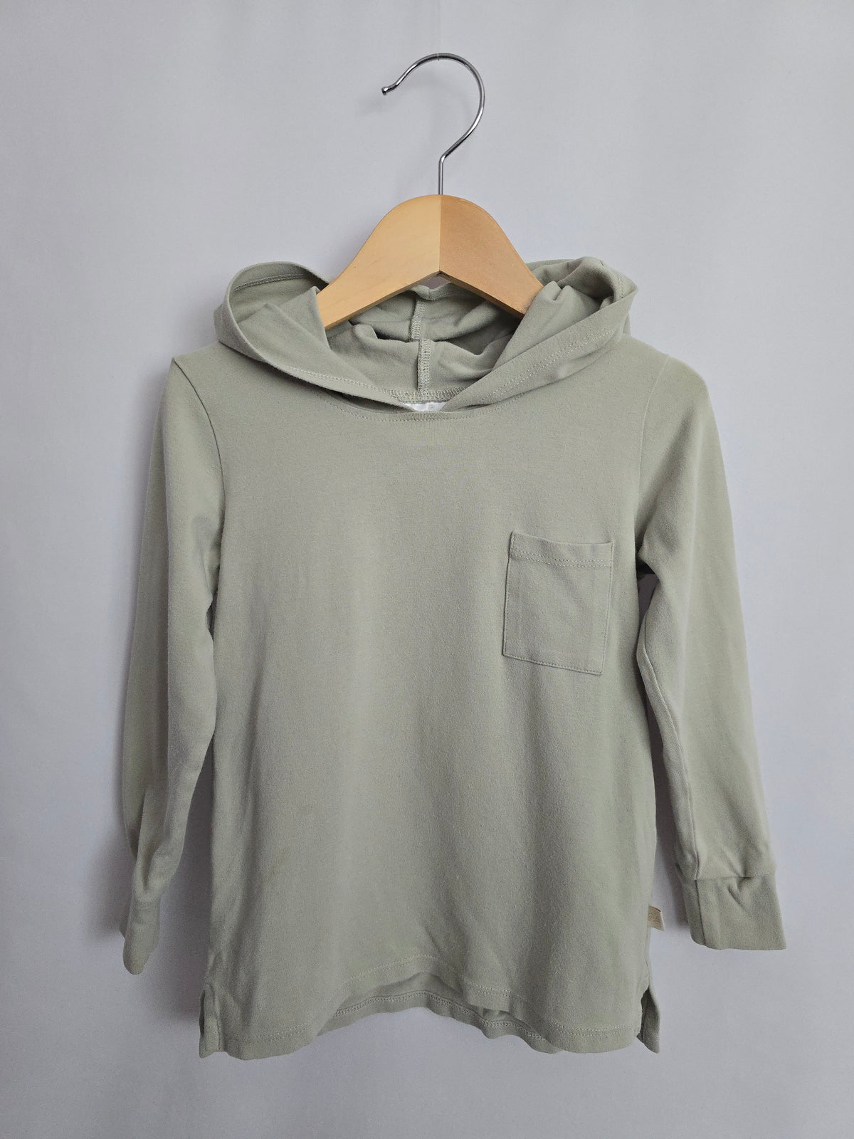 PLAY Jax & Lennon Seafoam Pocket Hoodie • 2-3 years