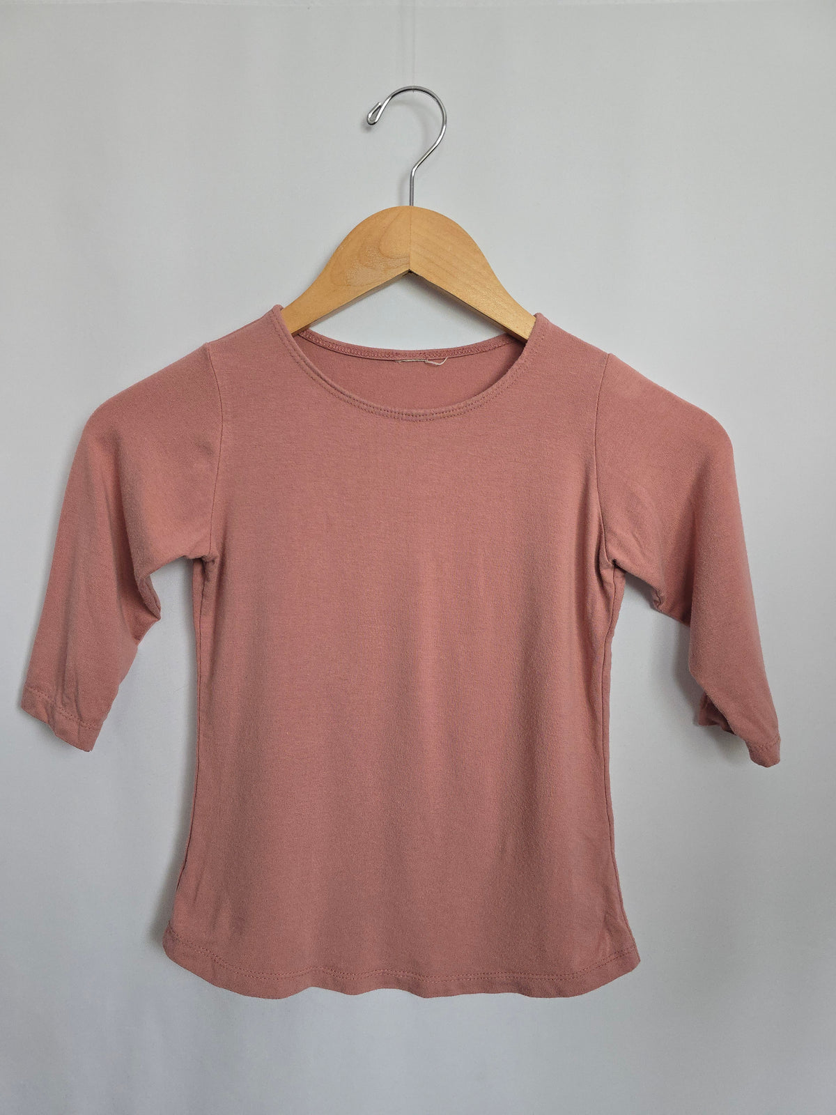 Nest & Nurture Blush Long Sleeve Shirt • 5-6 years