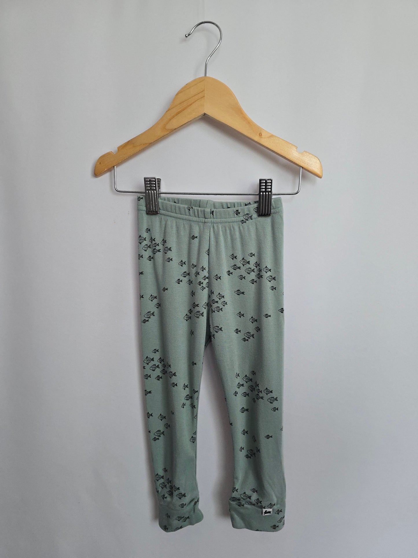 Little & Lively School Of Fish Leggings • 12-18 months