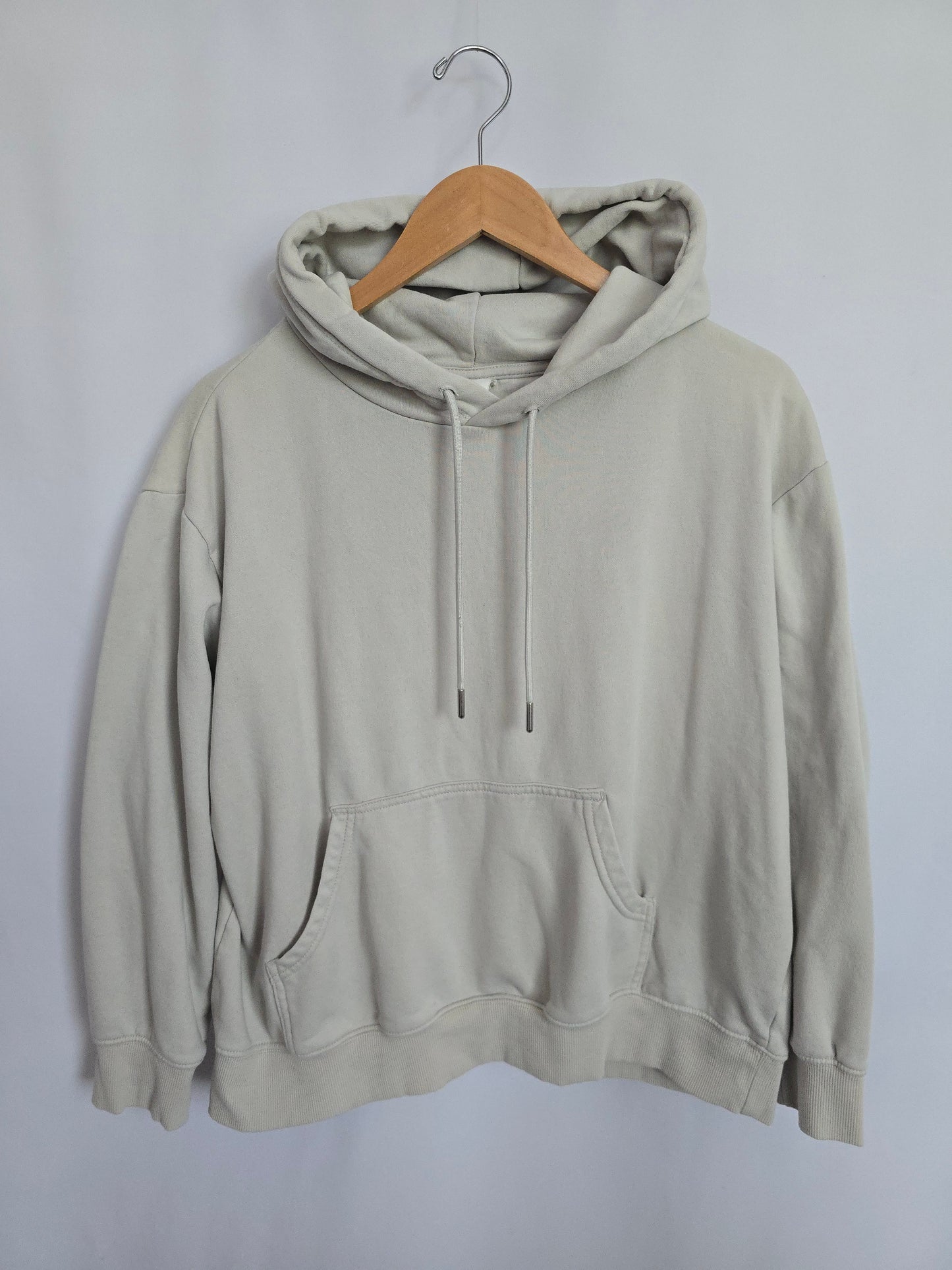 H&M Light Bone Hoodie • Medium