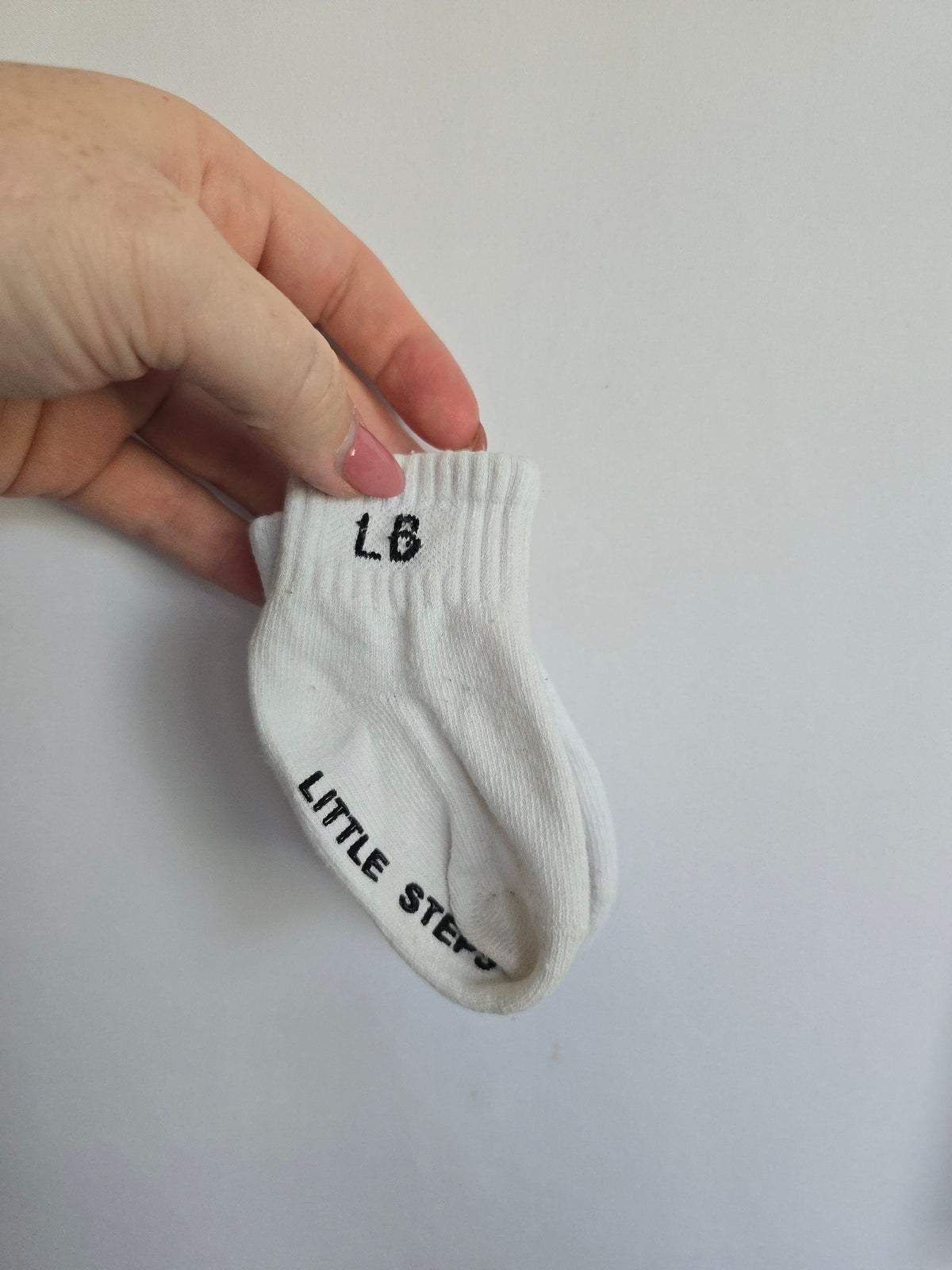 Little Bipsy White Socks • 0-6 months