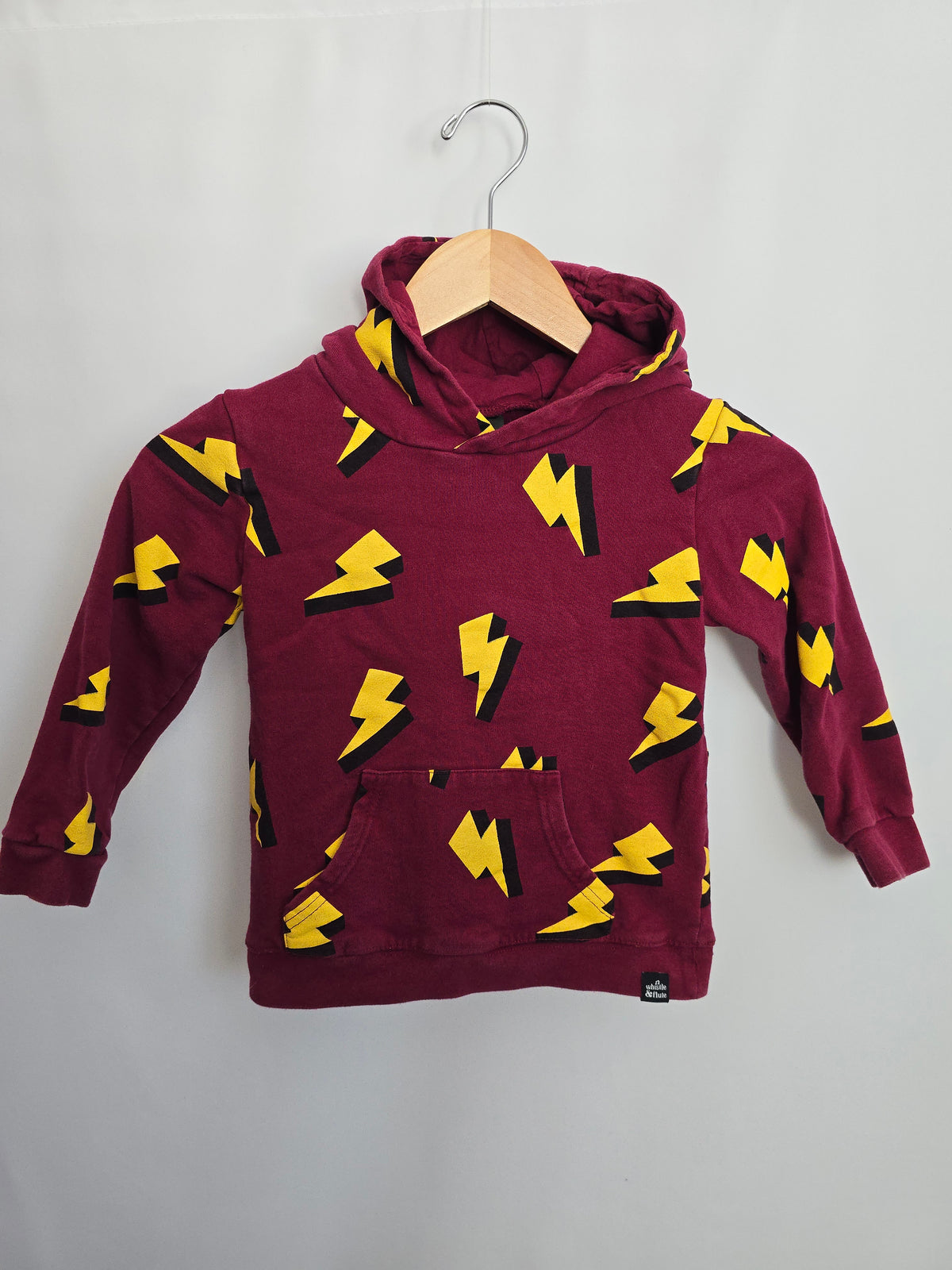 Whistle & Flute Lightening Hoodie • 5-6 years