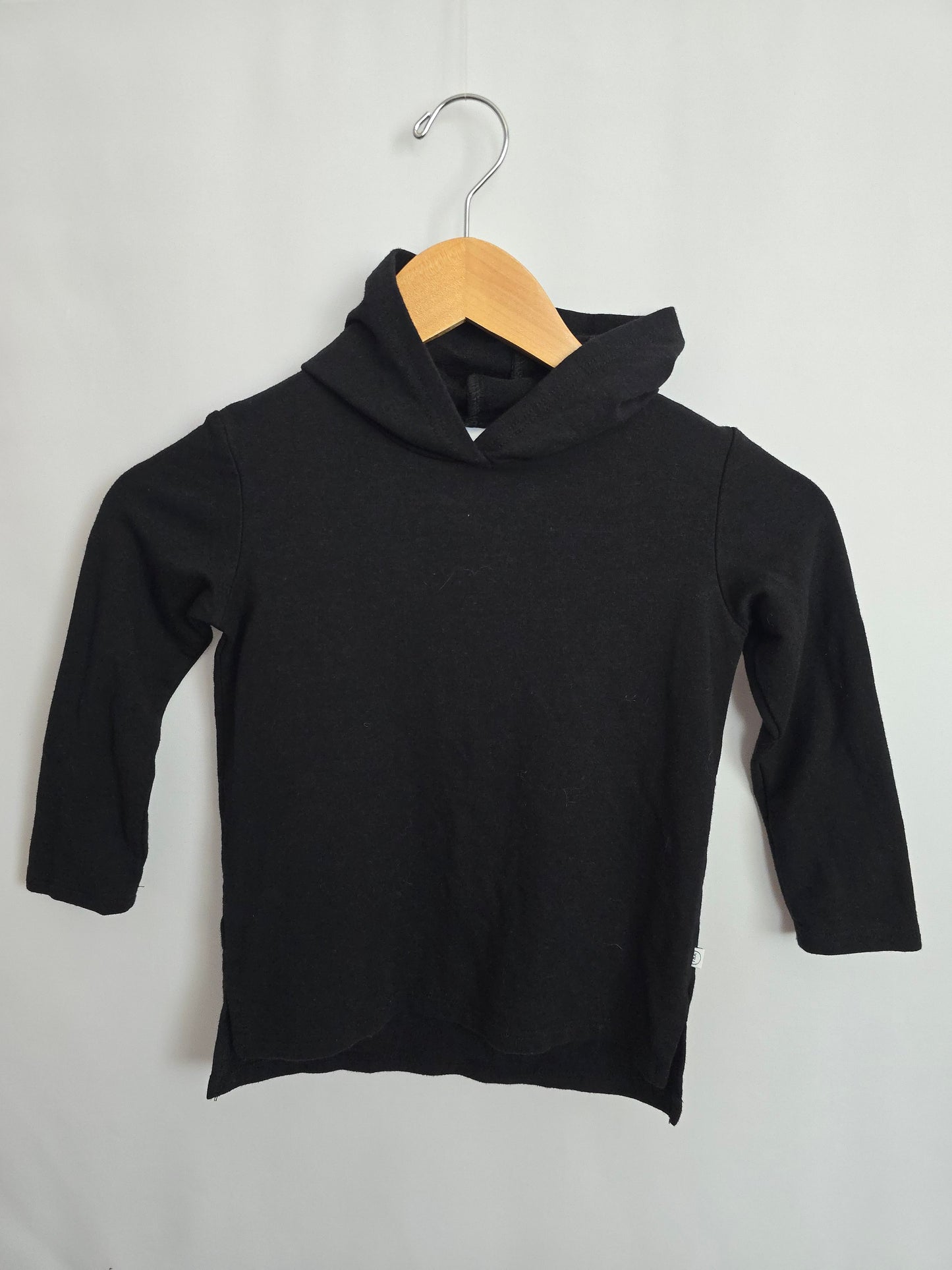 Tiny Button Apparel Back Hoodie • 3-4 years