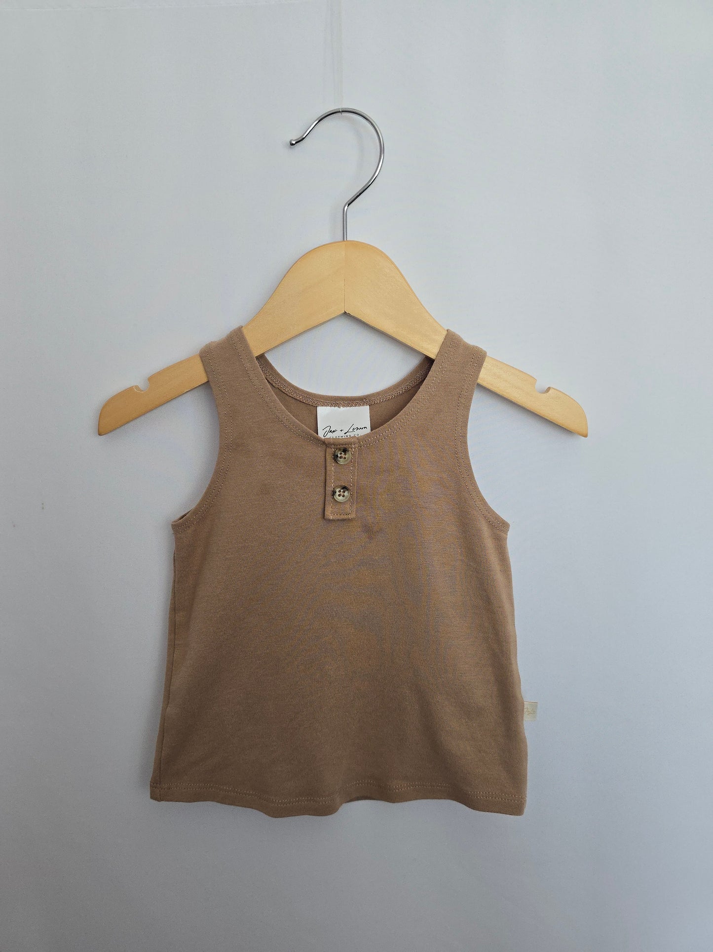 PLAY Jax & Lennon Oak Tank • 0-6 months