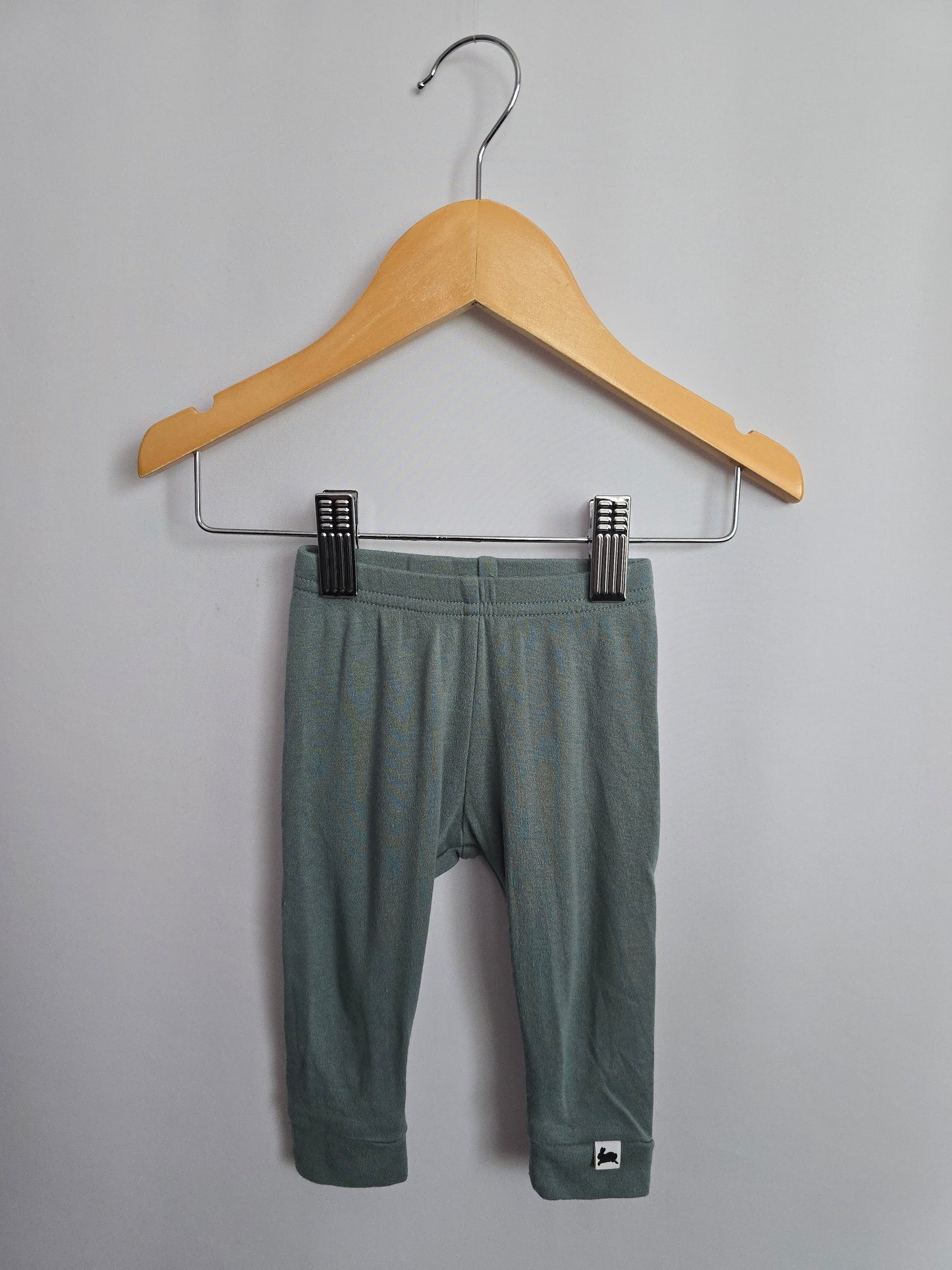 Little & Lively Slate Blue Leggings • 3-6 months