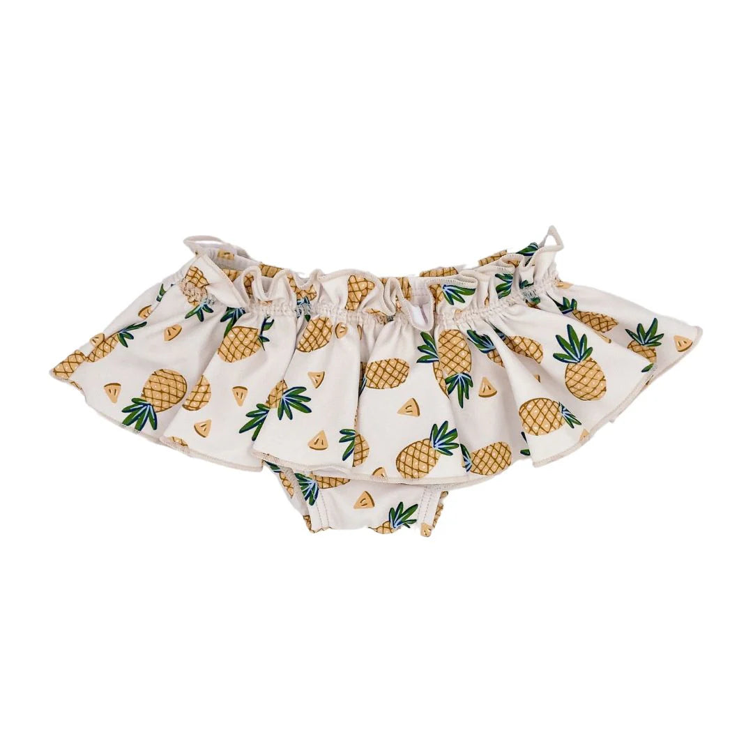 Current Tyed x Little & Lively: The "Wynnie" Ruffle Swim Bottoms