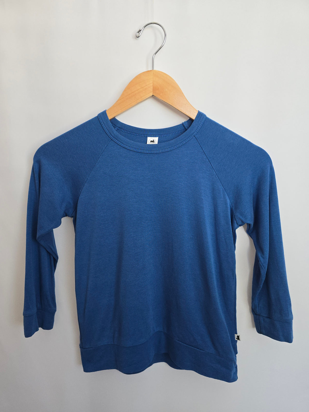 Little & Lively Cobalt Crewneck • 7-8 years
