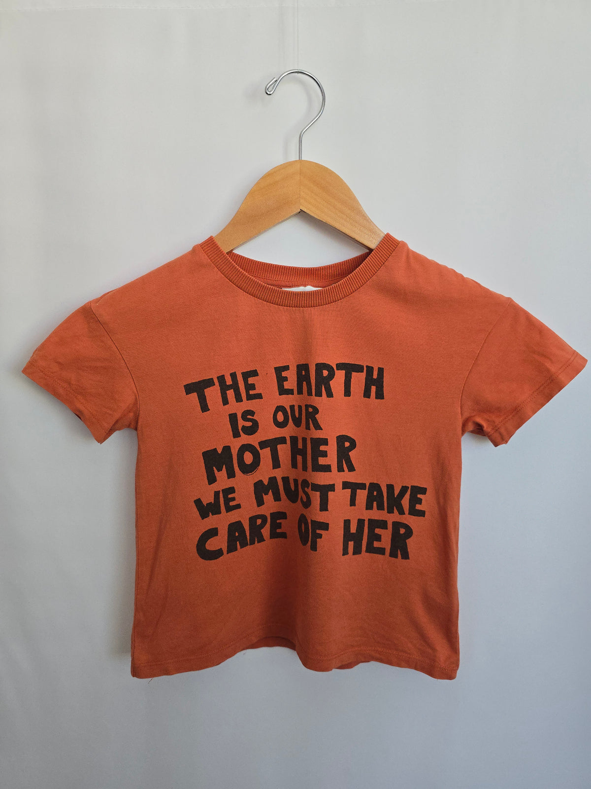 PLAY Mini Rodini Organic Earth is our Mother T-shirt • 4 years