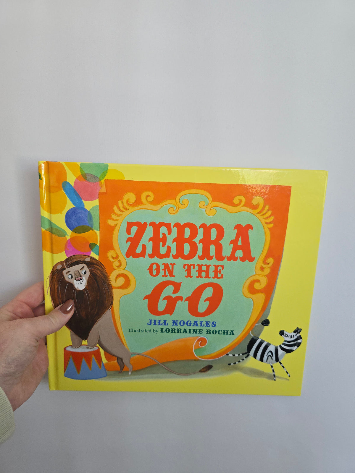 Zebra On The Go • Hardcover Book