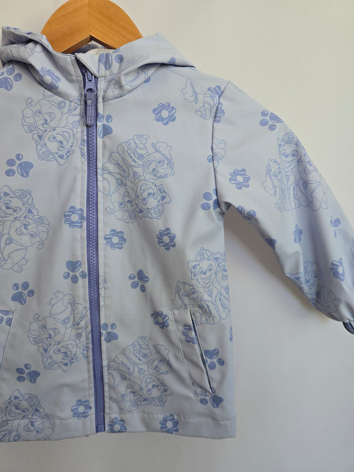 PLAY Nick Paw Patrol Rain Coat Lavender • 3 years