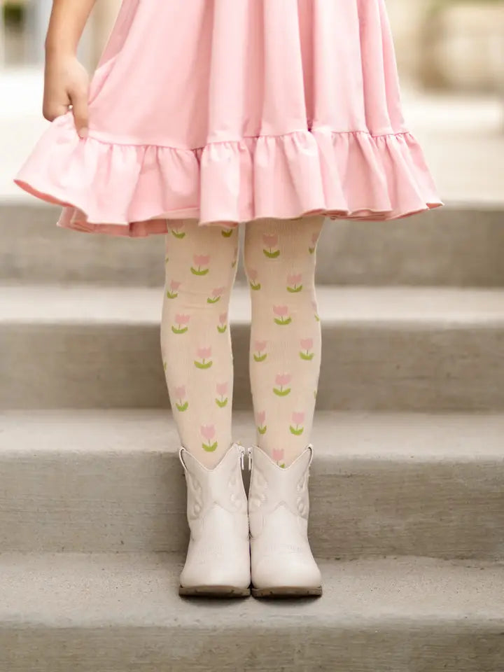 Little Stocking Co. Tulip Knit Tights