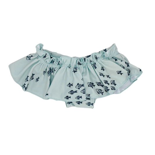 Current Tyed x Little & Lively: The "Sullivan" Ruffle Swim Bottoms