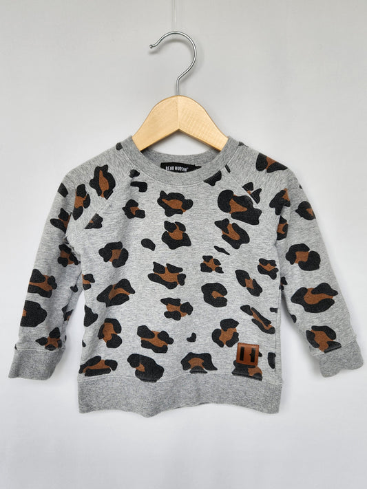 Beau Hudson Animal Print Sweatshirt • 2 years