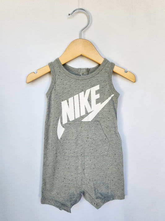 Nike Snap Shorts Romper • 6 months