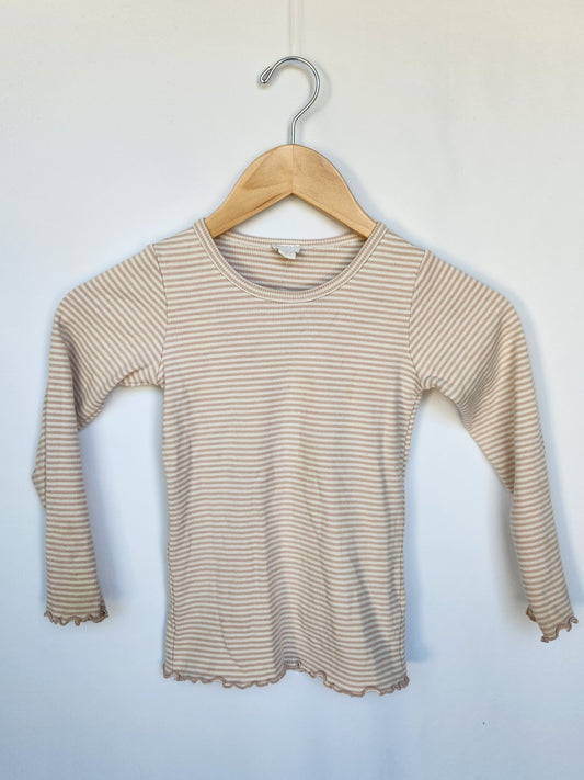 Jamie Kay Ribbed Long Sleeve Shirt *stain* • 6 years