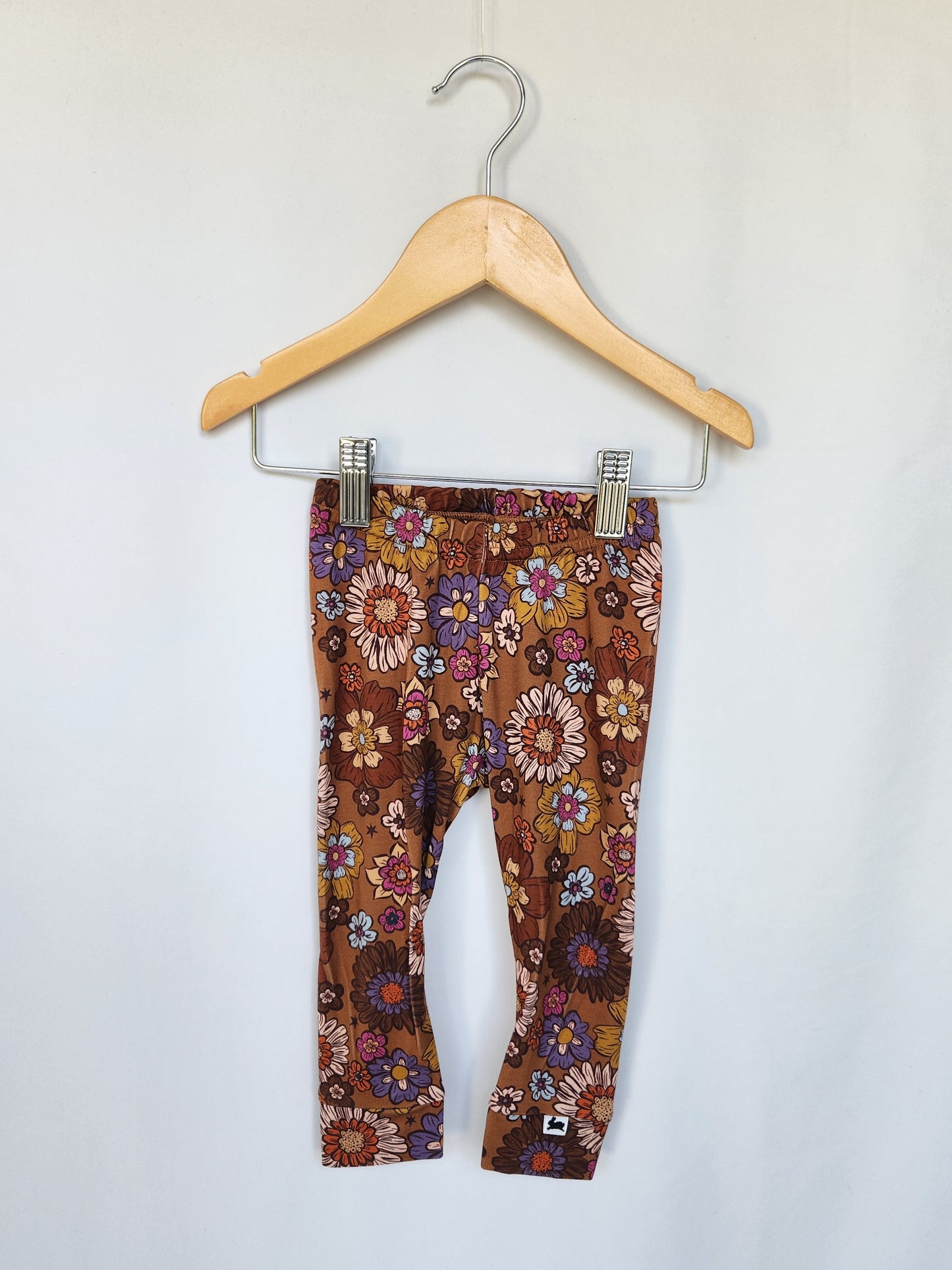 NEW Little & Lively Wildflower Leggings • 6-9 months