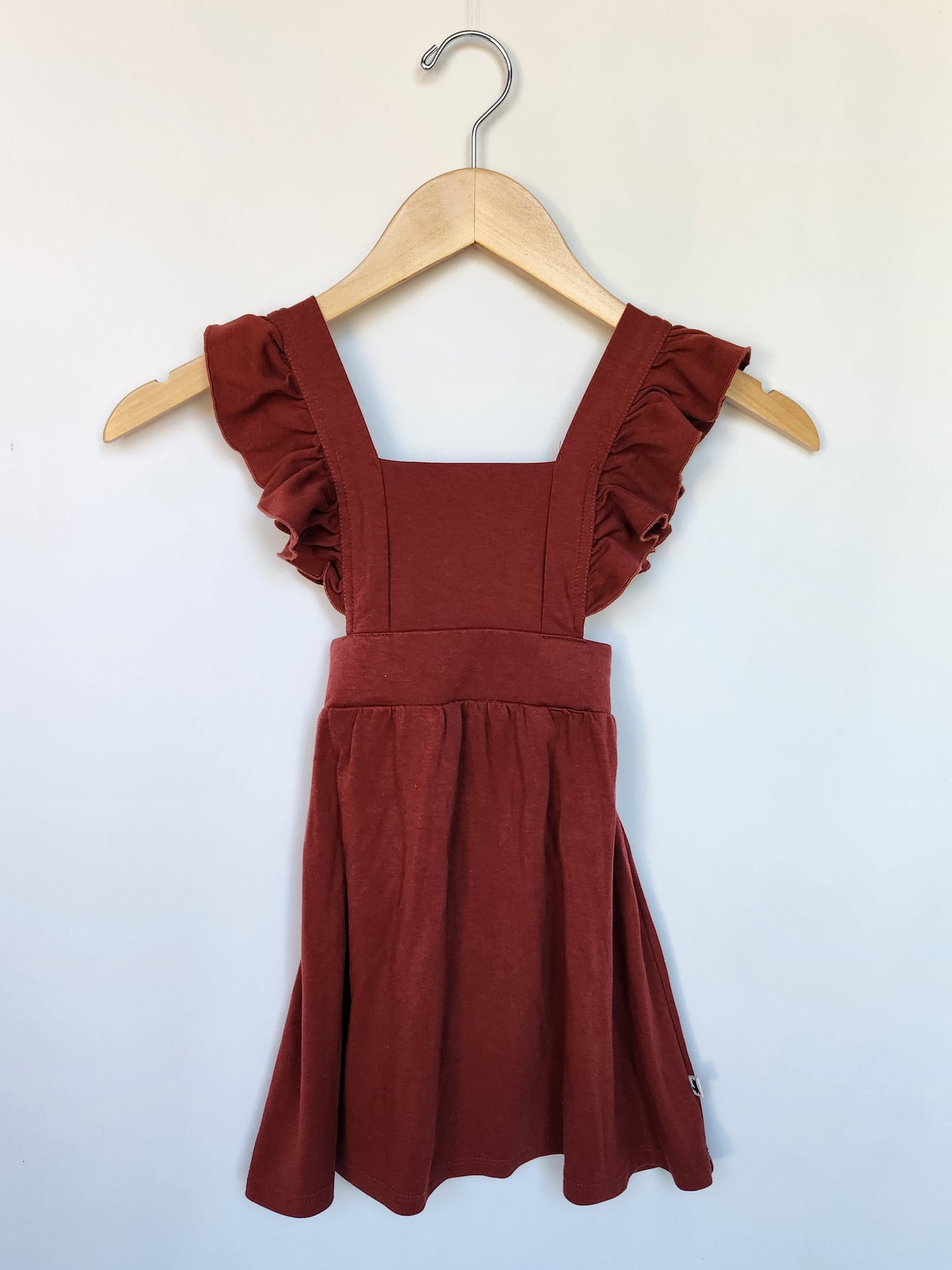 Little & Lively Cranberry Pinafore • 1-2 years