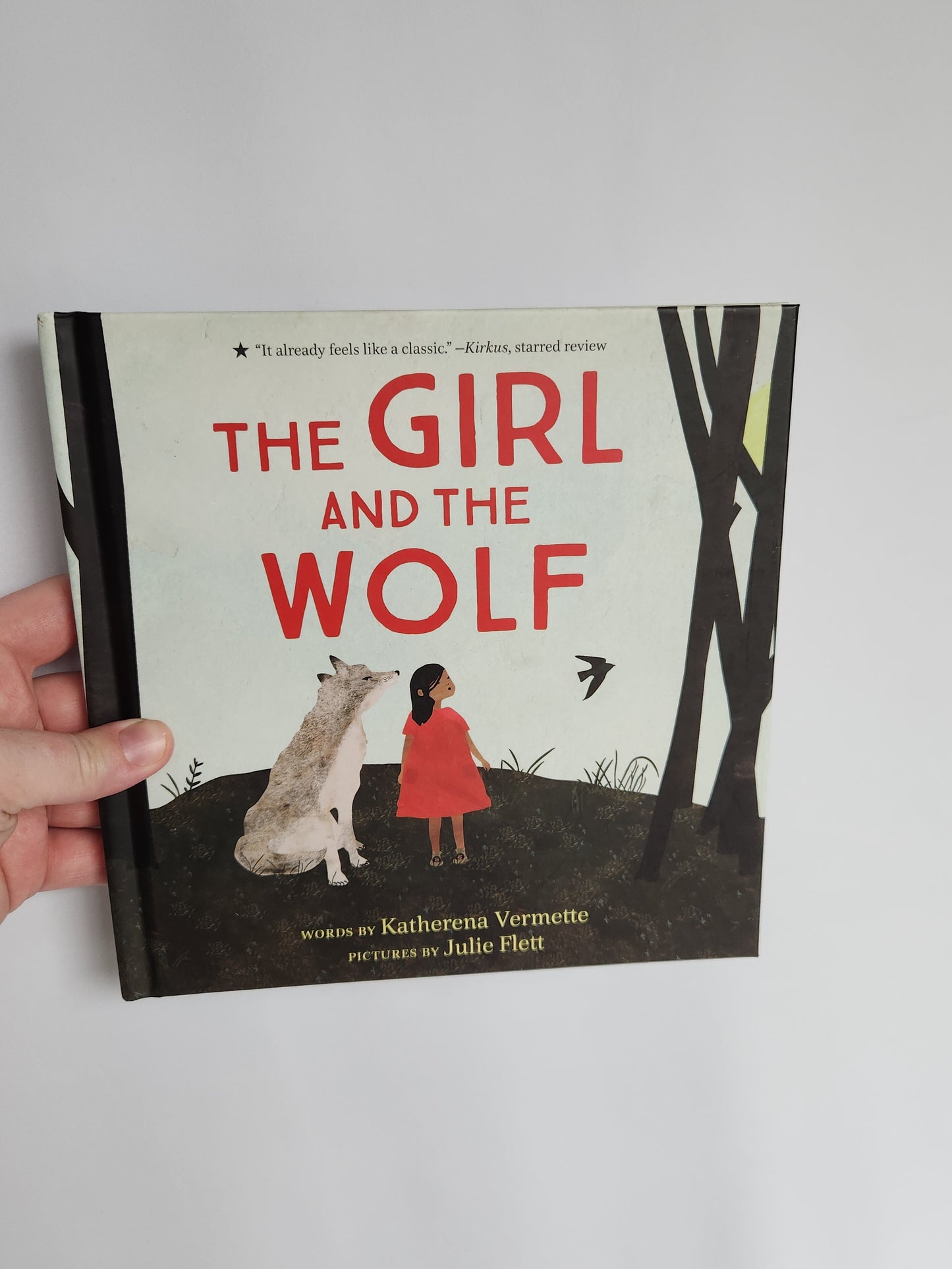 The Girl And The Wolf • Hardcover Book