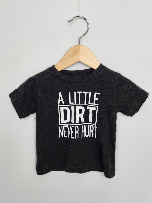 Small Shop A Little Dirt Tee • 6-12 months