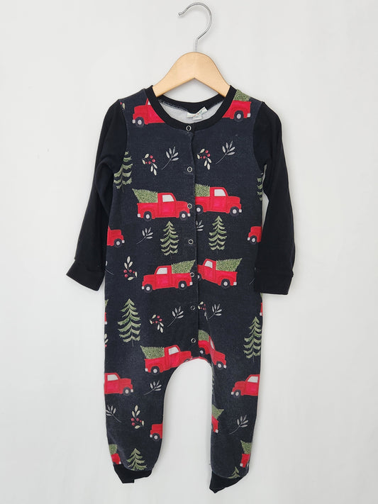 Hamilton Chicklets Snap Romper • 2T