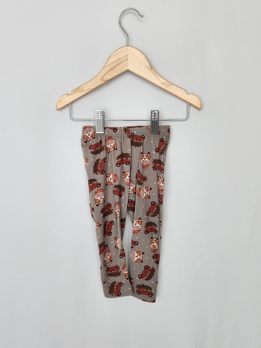 Little & Lively Holiday Camper Leggings • 6-12 months