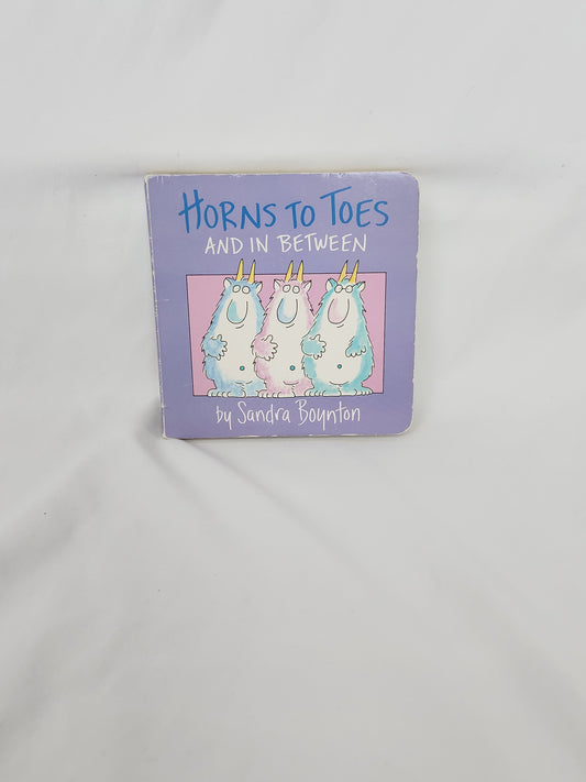 Horns To Toes • Board Book