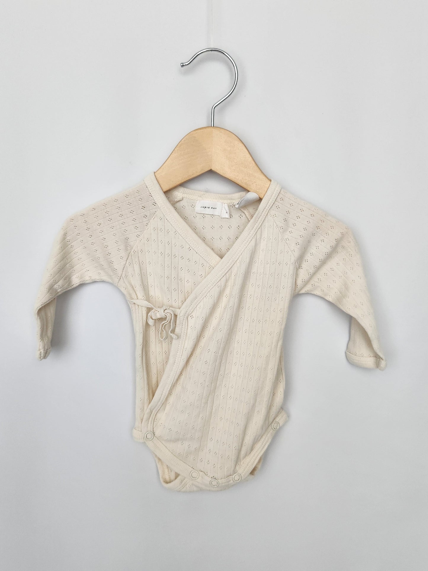 Jamie Kay Organic Cotton Layette Bodysuit • 0-3 months