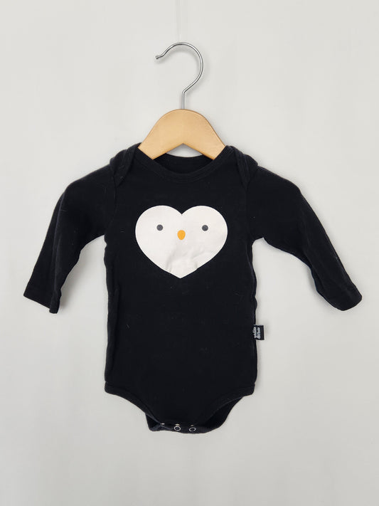 Whistle & Flute Penguin Bodysuit • 3-6 months