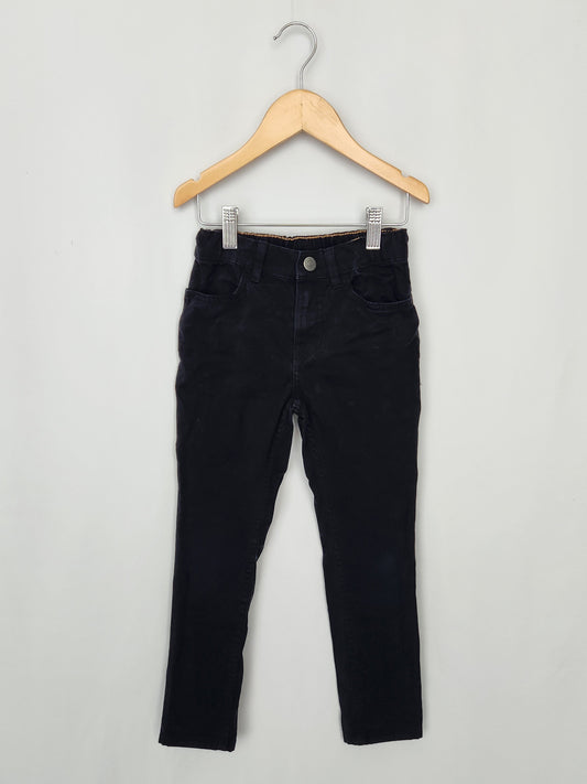 H&M Black Slim Fit Pants • 5-6 years