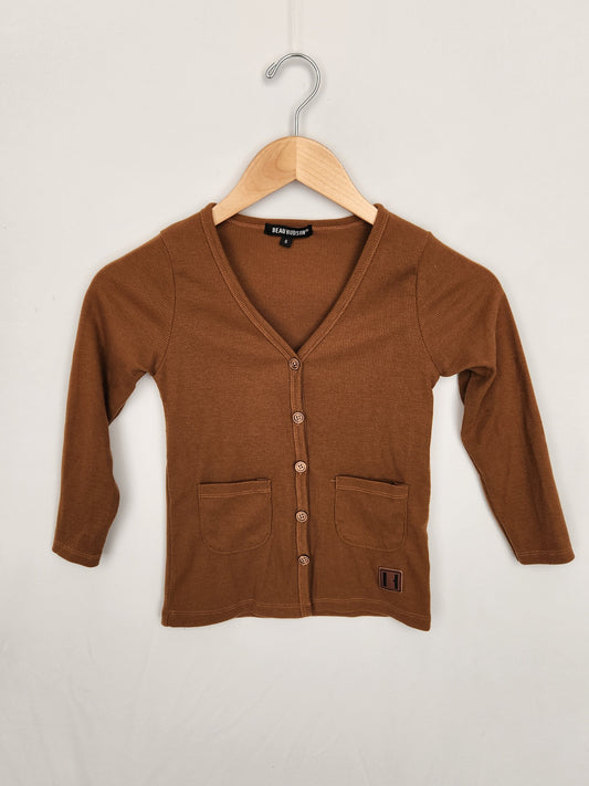 Beau Hudson Ribbed Cardigan • 6 years