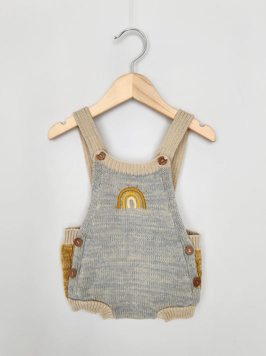 Wild Wawa Knit Romper • 6-12 months