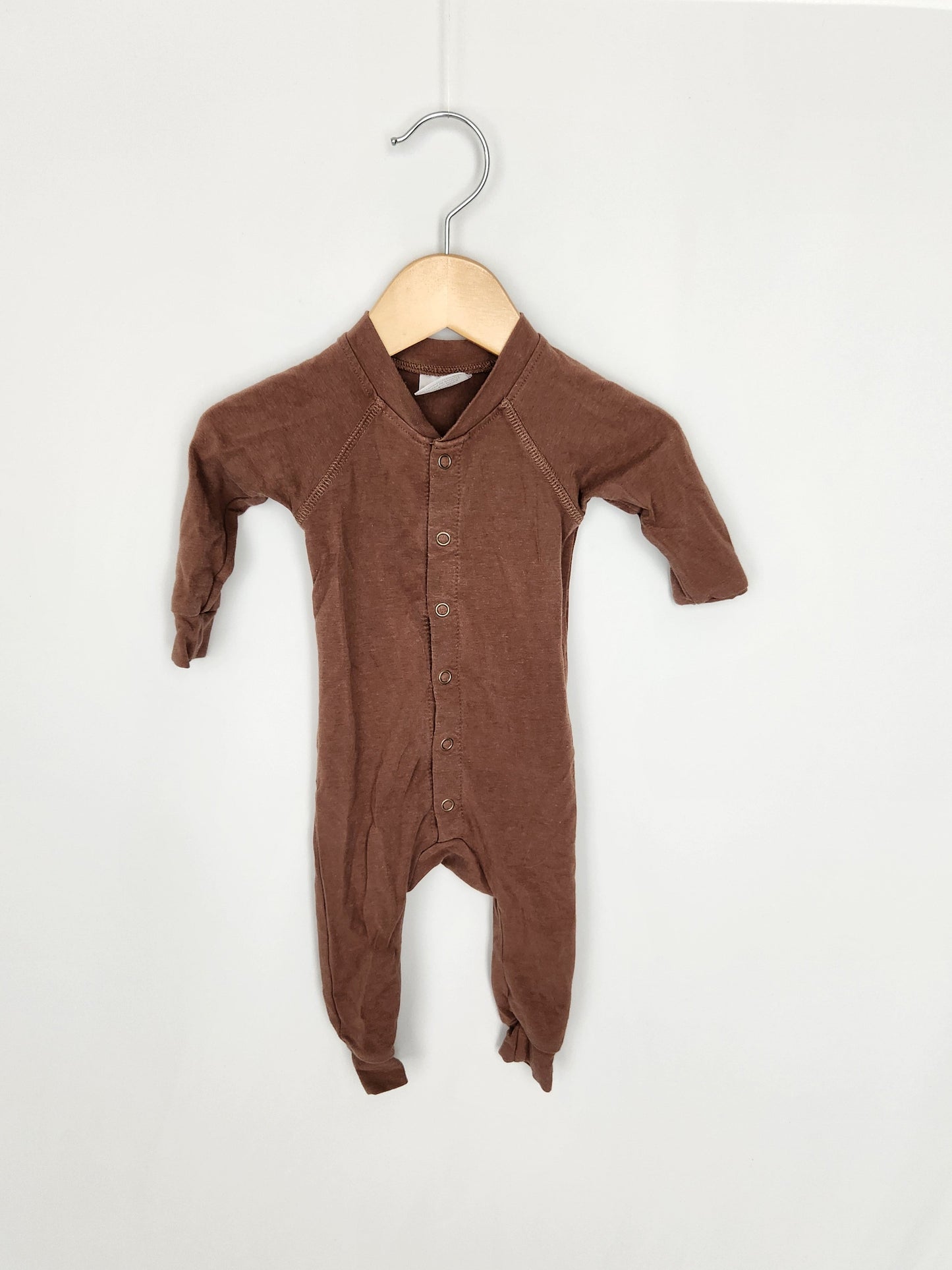 Jax & Lennon Cocoa Brown Lounge Suit • Newborn