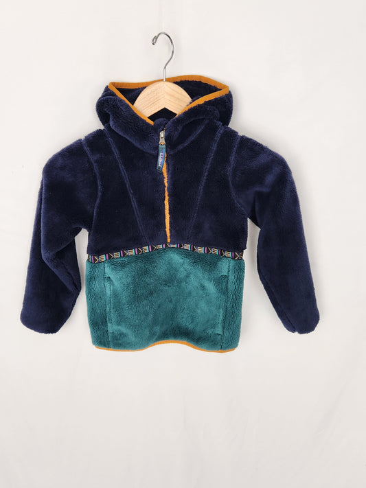 LL Bean Hi-Pile Fleece Pullover • 5-6 years