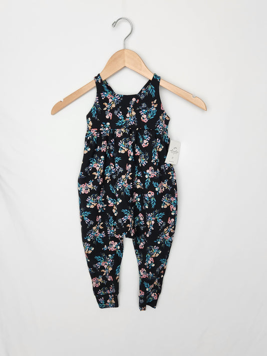 NEW Nest & Nurture Floral Romper • 2T