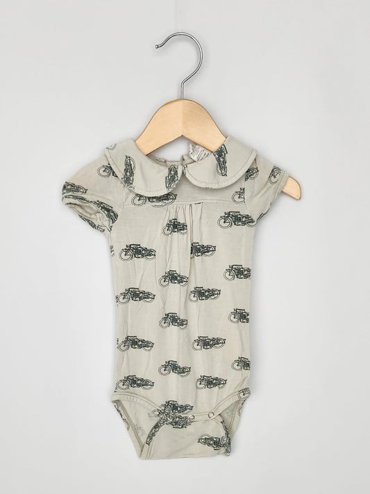 Kate Quinn Bamboo Motorbike Onesie • 6-12 months