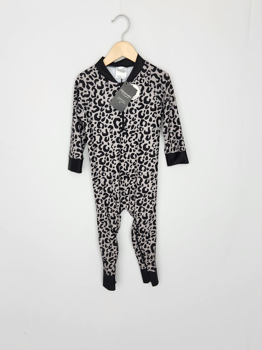 NEW Honeysuckle Feline Good Sunsuit • 3T