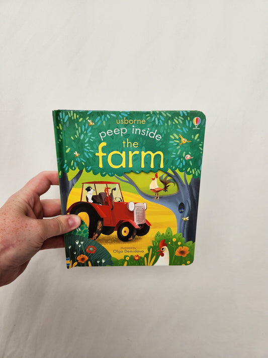 Peep Inside The Farm • Board Book