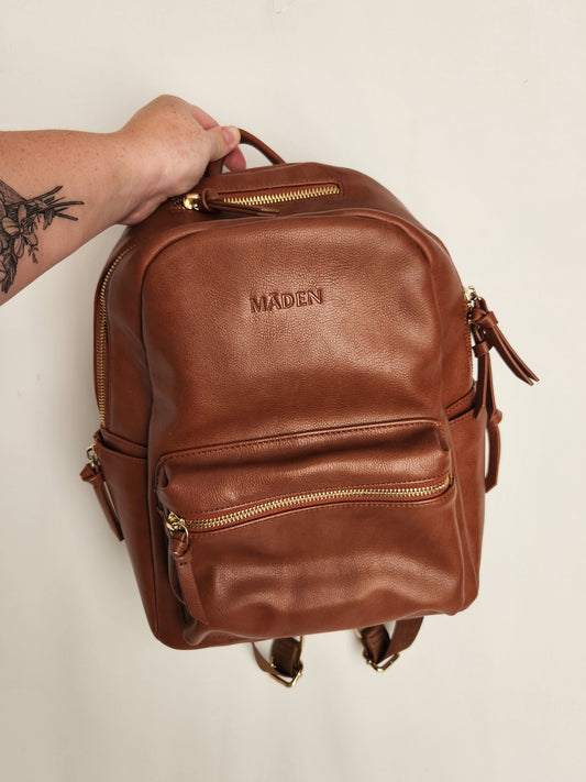 Maedn Leather Diaper Bag