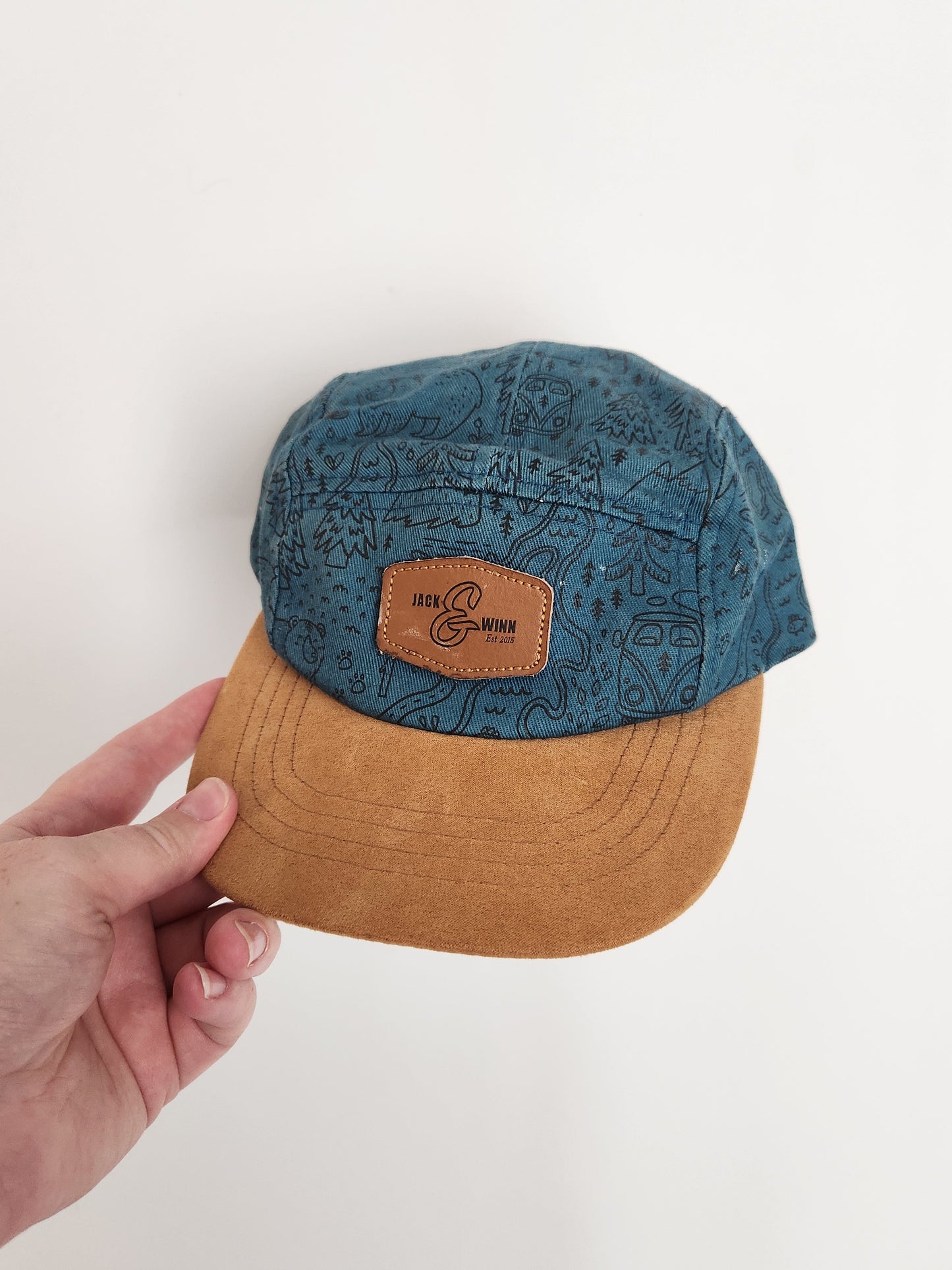 Jack & Winn 5 Panel Hat • 2-3 years