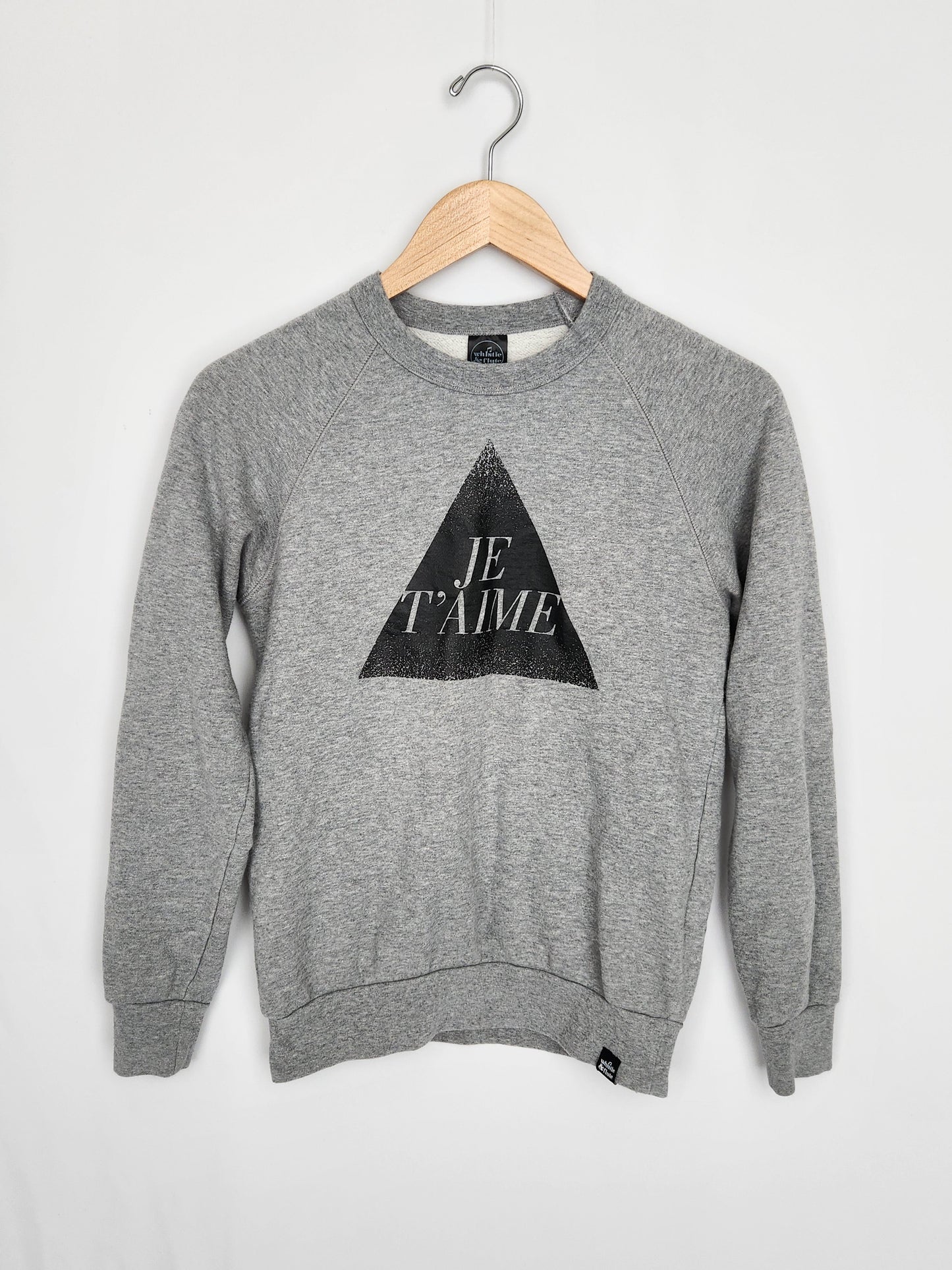 Whistle & Flute Je T'aime Sweatshirt • X-Small