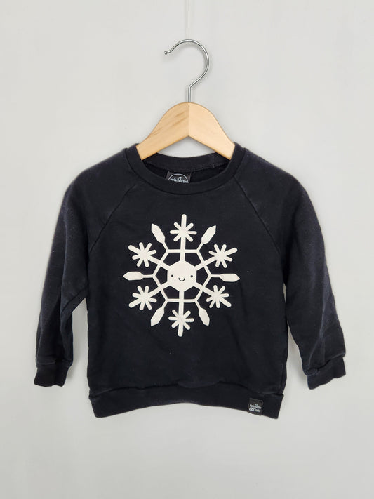 Whistle & Flute Snowflake Pullover • 1-2 years