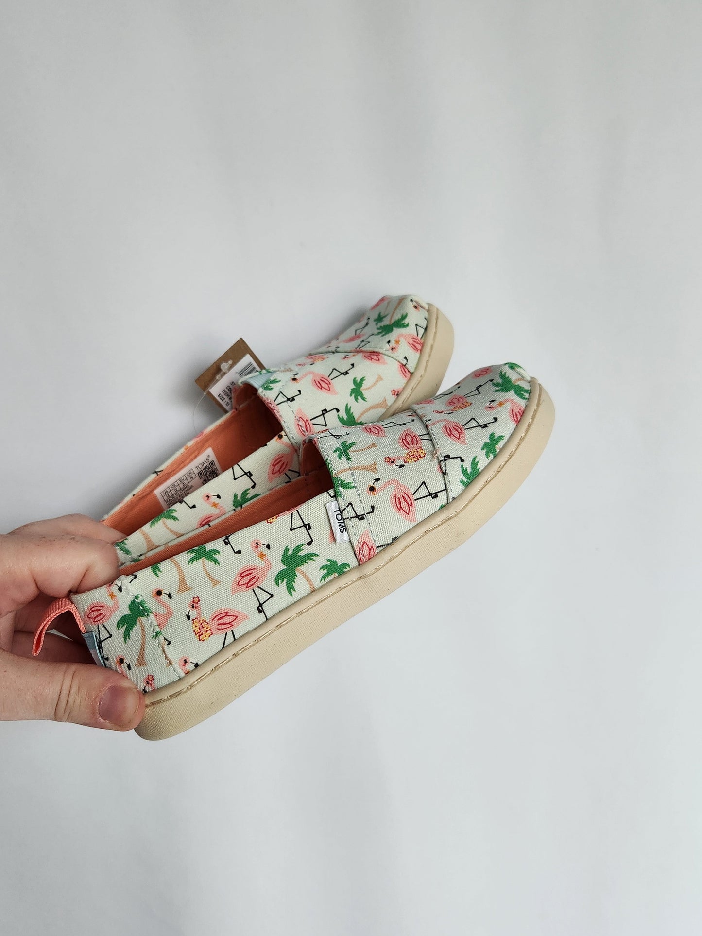 NEW Toms Flamingo Sneakers • 13C