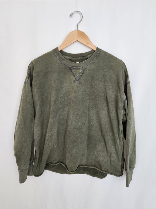 Aerie Oversize Long Sleeve Top • X-Small